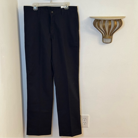 New Dickies Black Core Work Pants, Size 34x34, Regular Straight Leg Men's Chinos - Picture 8 of 12